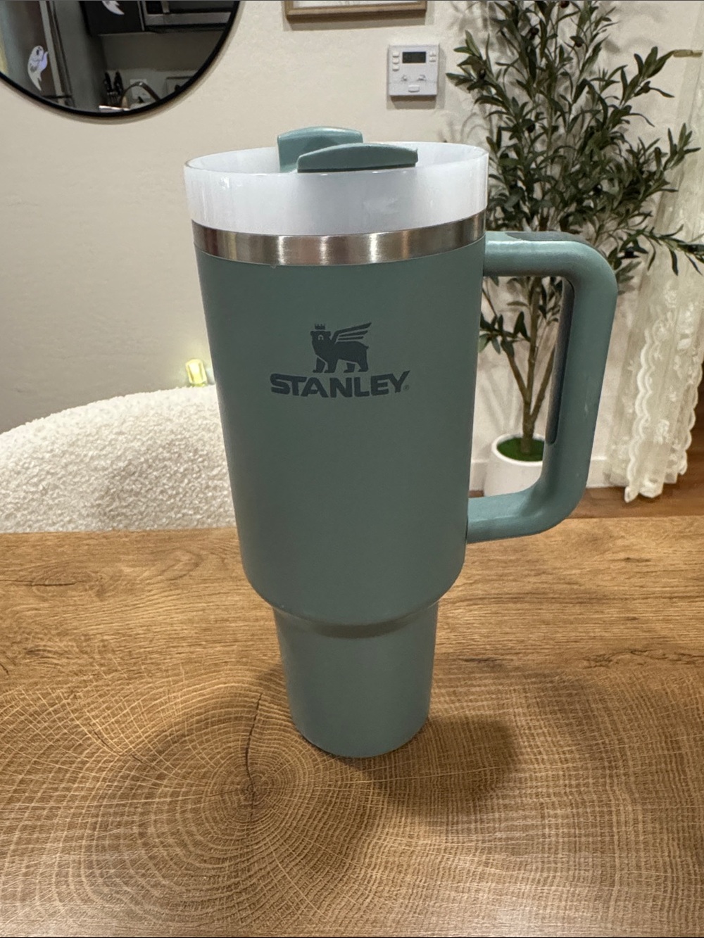 Stanley Travel Mug in Seafoam Teal